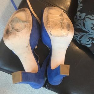 Zara T Strap Platform sandals. Worn once.